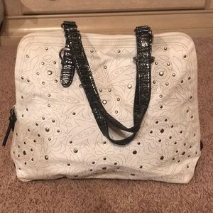 Gorgeous black and white Handbag